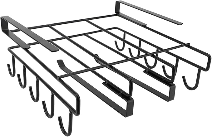 Under Shelf MultiUse Chopping Board Holder Versatile Kitchen Organizer Space Saving Under Cabinet Storage Rack for Cutting Boards Easy Installation