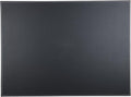 KINGFOM Desk Pad & Mat 24" x 18" Protector Large Mouse Pad PU Leather for Desktops and Laptops (Black)