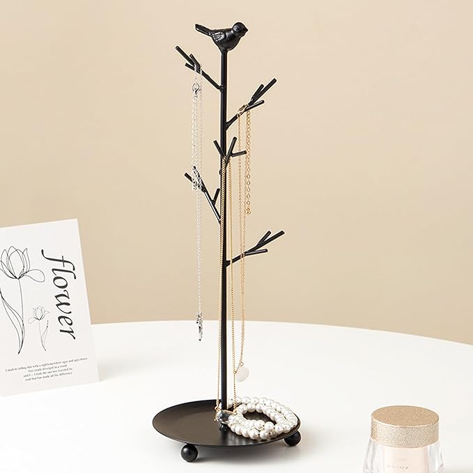 Branch Jewelry Rack Organizer for Ring Earrings Necklace Bracelet,Suitable for living rooms, bathrooms,offices,etc.