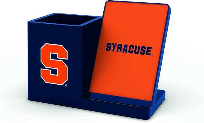 SOAR NCAA Unisex Cell Phone Wireless Charging Stand and Desktop Organizer