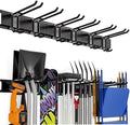 Garage Wall Organizers,Tool Hangers for Garage,Garden Tool Rack Wall Mount,Yard Tool Organizer for Garage,Garage Wall Mount(3 Boards 6 Double Layer Heavy Hooks)