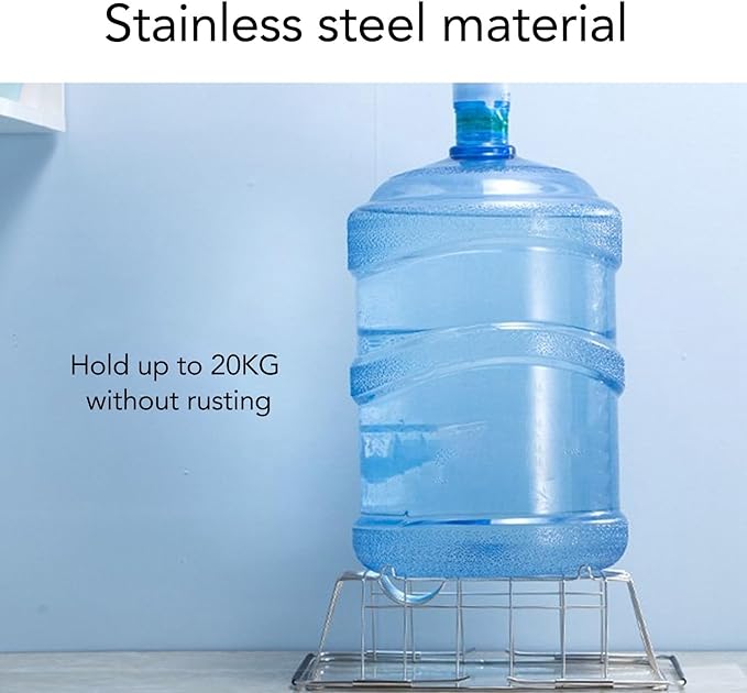 Tyenaza Freezer Organizer Bin Stainless Steel Expandable 20KG Load Bearing Freezer Storage Basket Flat Bottom