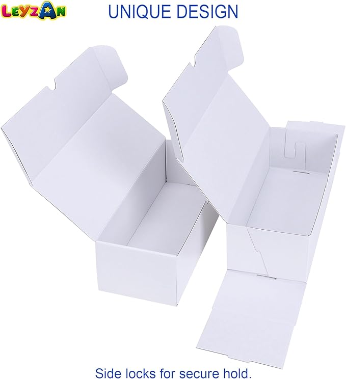 Trading-Card Storage Box, 8-Pack • 600 Count Corrugated Cardboard Storage with dividers & labels for TCG/Magic/Mtg storage and Collection, 10.4 INCH Horizontal