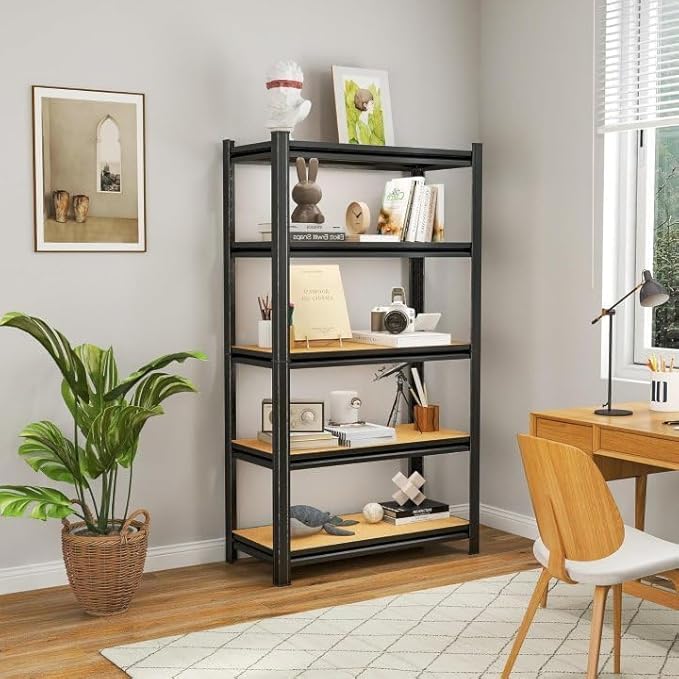 Storage Shelve -5 Tier Shelf Organizer,20" W x 14" D x 54" H
