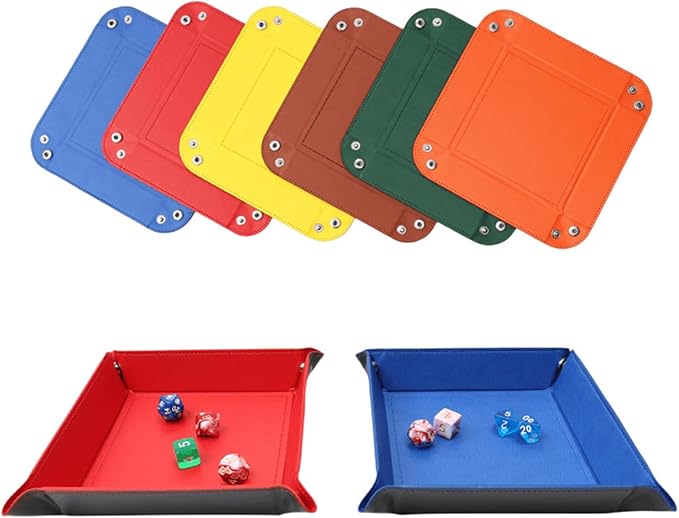 siduater Valet Tray Desktop Storage Organizer – Vegan Leather Catchall Tray Bedside Vanity Tray Nightstand Caddy Holder for Remote Controller, Watch, Keys, Phone, Wallet, Coin, Jewelry, Red
