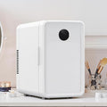 13L/22L Mini Fridge for Bedroom, Non-condensing Small Skincare Fridge, 110V/12V Portable Refrigerator Cooler & Warmer for Drinks, Food, Beauty, Makeup, Dorm, Car, Office