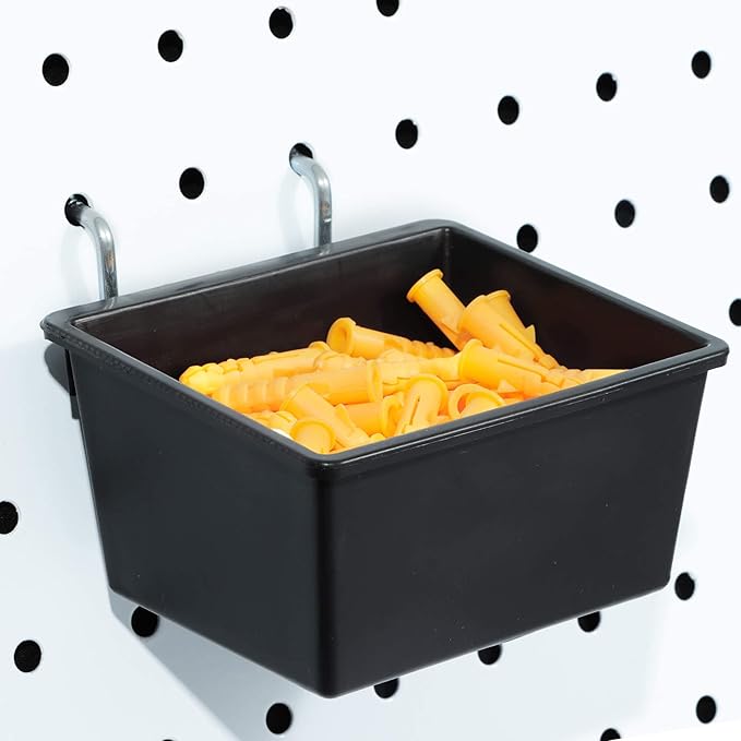 Pegboard Hooks Assortment, for Organizing Various Tools, with Pegboard Bins, 165 PCS, 80 of Which are Locks