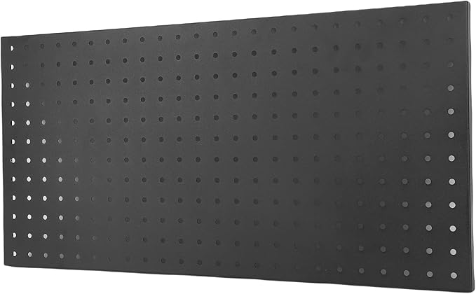 Keenso Metal Pegboard Wall Organizer, Heavy Duty Steel Pegboard, 4 Pack Panels for Garage Tool Storage, Home Office and Craft Room