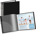 Dunwell 12x12 Binder with Sleeves - Folder with Clear Sheet Protectors, 24-Pockets, Display 48 Pages, 12 x 12 Presentation Book, Art Portfolio for Artwork, Keepsake Album