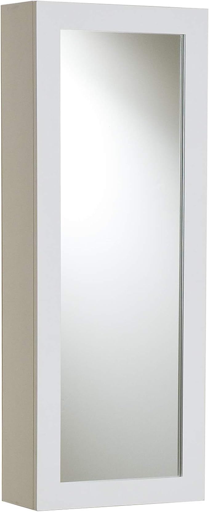 SEI Furniture Wall Mount Fold Out Ironing Center, White, 16 W x 7 D x 42 H (inches) (HZ3480)
