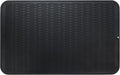 Silicone Dish Drying Mat for Multiple Usage,Easy clean,Eco-friendly,Heat-resistant Silicone Mat for Kitchen Counter or Sink,Refrigerator or Drawer Liner Black 3XL 28 inches x 18 inches