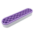 TANG SONG 1 PC Silicone Make up Brush Holder Cosmetic Storage Box Desktop Organizers (Light Purple)