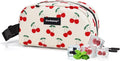 Cerbonny Small Cooler Bag Freezable Lunch Bag for Work School Travel, Leak-proof, Insulated, Cherry