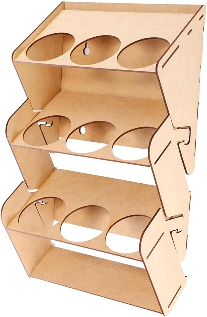Generic Spray Can Holder Storage Rack Workspace Premium Professional Wood Wall Mount Garage Organiser Shop Paint Bottle Organizer