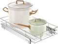 LOVMOR Pull Out Cabinet Organizer 12½" W x 21½" D, Kitchen Cabinet Pull Out Shelves Slide Out Storage