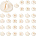 32 Pieces Cube Connectors Plastic Storage Wire Cube Organizer ABS Connectors for Modular Closet Storage Organizer and Wire Shelf (White)