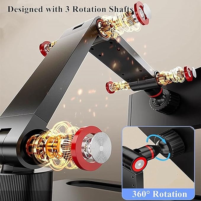 Portable Monitor Holder for 6-18.5 Inch Screen Desktop Expandable Monitor Stand 13 inch Tablet Stand