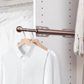 FIRJOY 12" Valet Rod for Closet Pull Out (1 Pack, Antique Copper)