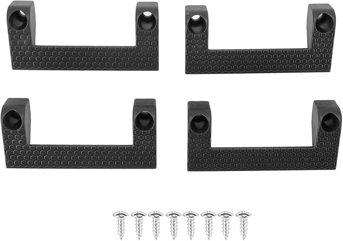 Fdit Premium 4 Piece Tape Measure Holder Set, Power Tool Ladder Storage Holder for Garage Organization, Workshop Accessories
