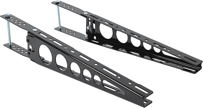 Kojem RV Bumper-Mounted Generator Cargo Carrier for Campers Trailers RV Rear Luggage Basket Rack Tray Kit Assembly Weighs 15 Pounds and Carries 200 Pound-Feet