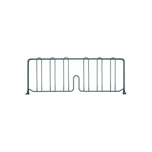 Metro DD24K3 Super Erecta MetroSeal Green Epoxy Shelf Divider, 24" Width x 8" Height