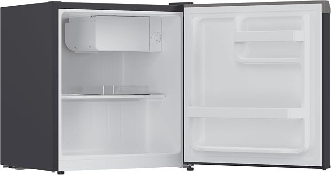 Frigidaire 1.6 cu ft Compact Mini Fridge, Perfect for Home or Office, Contemporary Series, Black, 1.6 cu ft