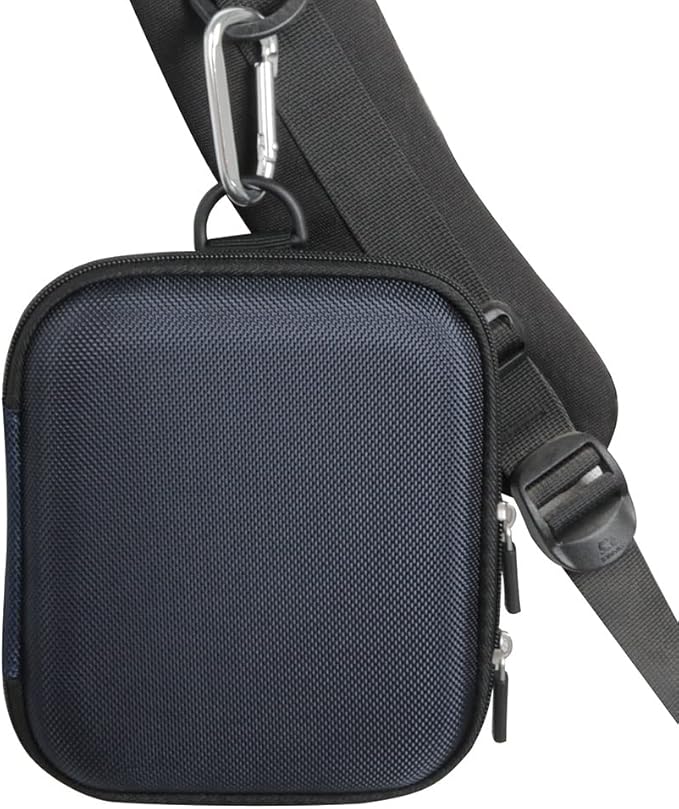 Anleo Hard Travel Case for SanDisk 500GB 1TB 2TB 4TB Extreme PRO Portable SSD (Black+Orange, Case for 2 Hard Drives)