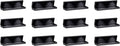 Allure - Bulk Case Of 12 - Luxury Bracelet Box With LED Light, Elegant Diamond Bracelet Case, For Unique Proposal Or Wedding, Long Rectanglar Black Velvet Interior Jewelry Display Gift Box.