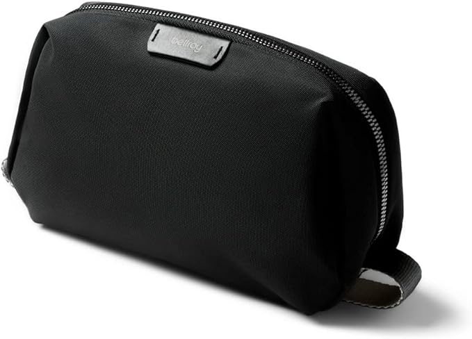Bellroy Toiletry Kit (Unisex Toiletry Bag, Zipper Closure, Water-Resistant Lining, Toothbrush Sleeve with Magnetic Closure, Internal Mesh Pocket Organization) -Bronze