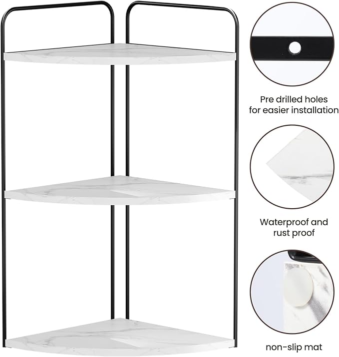 Bathroom Counter Organizer,Countertop Organizer,Vanity Organizers,Bathroom Storage,Bathroom Sink Organizers,Counter Shelf,Corner Counter,Corner Shelves