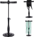Hair Extension Holder - Storage and Ensuring Your Hair Stable. Applied to Clip Hair Extensions, Colors Hair Tinsel, Bangs, etc. Multifunctional Extension Holder is Suitable for Family and Travel(Black
