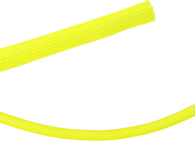 10 Ft High Visibility Chain Cover Kit High Visibility Yellow Cover Safety Barrier Cover for Both Indoor and Outdoor Environment (Yellow)