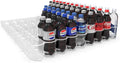 Display Technologies Visi-Slide Gravity Fed Extended Organizer for 20-25oz Beverages on Extended Flat and Angled Shelves in Cold Vaults & Coolers, 9-Wide, 36" Deep Drink Organizer (Pack of 3)