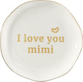 HOME SMILE Mimi Gifts for Grandma Mother's Day-I love You Mimi Ring Dish-Mimi Gifts for Grandma Nana Birthday Christmas Valentine's,Gifts for Mimi from Grandkids Grandchildren