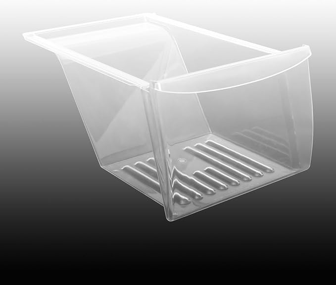 PENSUN Refrigerator Crisper Drawer 240337103 Replacement Shatterproof Clear Vegetable Crisper Bin with Easy Slide Installation