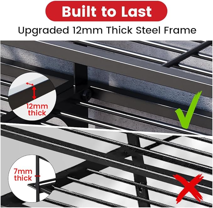 4 Layers Power Tool Organizer Wall Mount with Power Strip, Heavy Duty Metal Tool Shelf, 400lbs Capacity for Cordless Drills, Batteries & Garage Storage (4 Slots with 2 Outlets Power Strip)