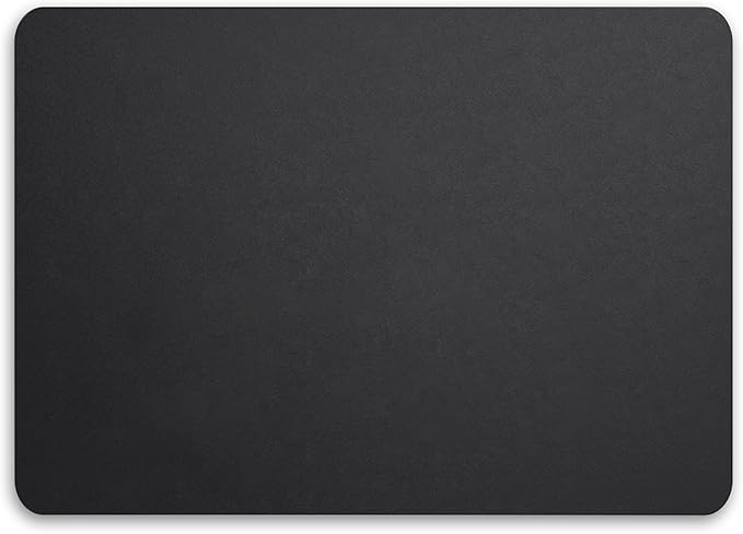 Jotsome Leather Desk Pad Mat, Non-Slip Desk Blotter Pad - Desk Protector for Office, Home, Lap Desk, Laptop, and Desktop, Gift for The Holidays or Christmas (Black, 17" x 12")