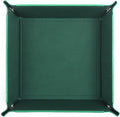 siduater Valet Tray Desktop Storage Organizer – Vegan Leather Catchall Tray Bedside Vanity Tray Nightstand Caddy Holder for Remote Controller, Watch, Keys, Phone, Wallet, Coin, Jewelry, Midnight Green