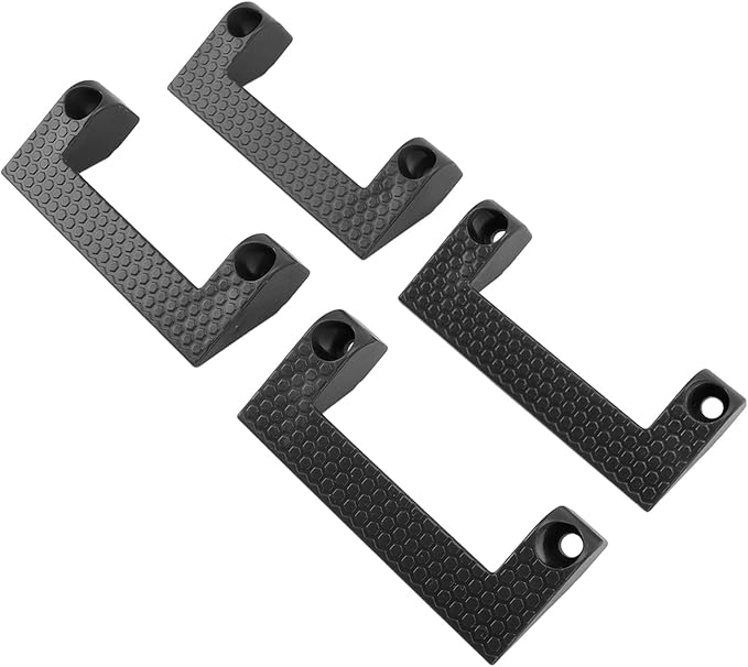 Fdit Premium 4 Piece Tape Measure Holder Set, Power Tool Ladder Storage Holder for Garage Organization, Workshop Accessories