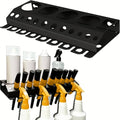 bangminda Wall-Mounted Spray Bottle Holder, 3/8" Air Tool Organizer, Storage Rack for Garage and Home Detailing