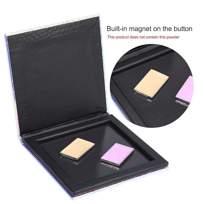 Empty Eyeshadow Makeup Box, Magnetic Pallete For Eyeshadow, Magnetic Eyeshadow Palette, Newest Empty Magnetic Cosmetics Palette Grident Eyeshadow Powder DIY Makeup Storage Box