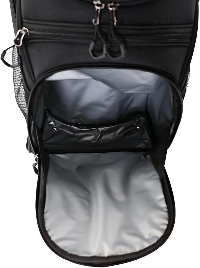 ASK ECHO 2024 T-Lock Golf Cart Bag with 14 Way Organizer Divider Top, Premium Cart Bag with Handles and Rain Cover, for Men