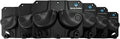 Gravity Grabber Ultimate Ski & Snowboard Wall Storage Rack - Fits any Ski or Snowboard - Save Your Rocker, Tips and Tails - Damage-free - 6x - Black