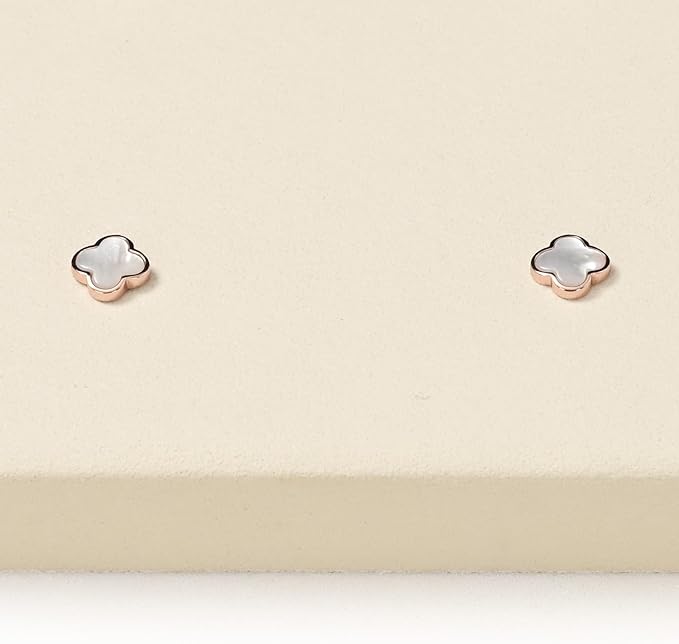 Oirlv Microfiber Jewelry Display Storage Tray Stud Earrings Tray Organizer Stud Earrings Jewelry Plate(Beige)