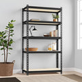 Storage Shelving Unit Heavy Duty Garage Shelves Metal Utility Rack for Kitchen Pantry Basement Pantry Warehouse Laundry Black 72" H x 36" W x 16" D 5-Tier 2000LBS