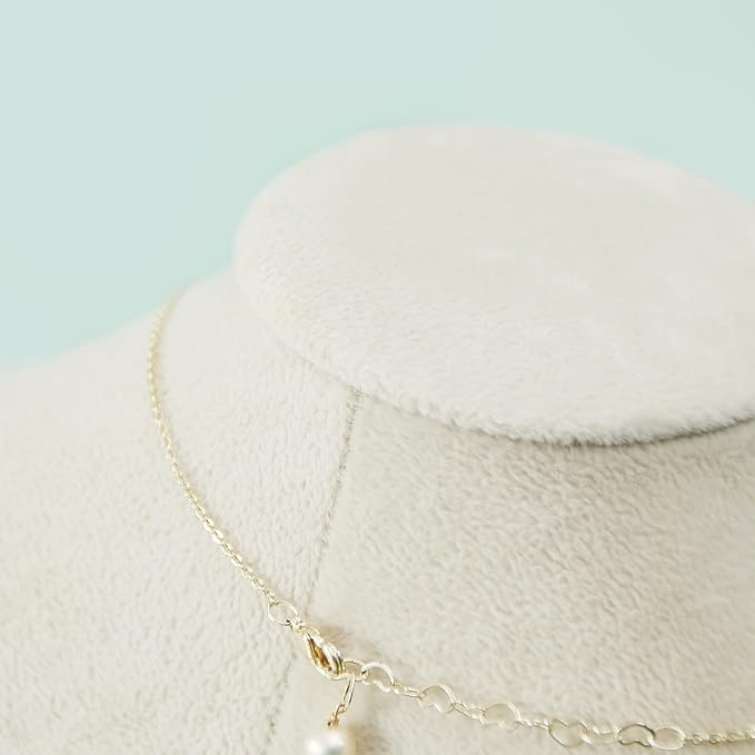 Coward Necklace Bust Stand for Selling Show, Beige Velvet Necklace Jewelry Display Holder for Home Use or Store Shop Show (11" Hight)