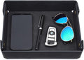 CASIRENA Father's Day Gifts Faux Leather Valet Tray Organizer for Men - Catch-All Tray for Entryway Table Key, Wallet, Watch, Coin Change, Phone, Dresser EDC Dump Jewelry, Bedside Nightstand Desk-top