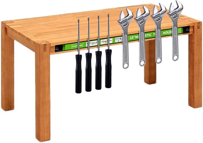 Magnetic Tool Holder 18 Inch 8 Pack Heavy Duty Magnet Tool Bar Strip Rack Wall Mount Green¡­