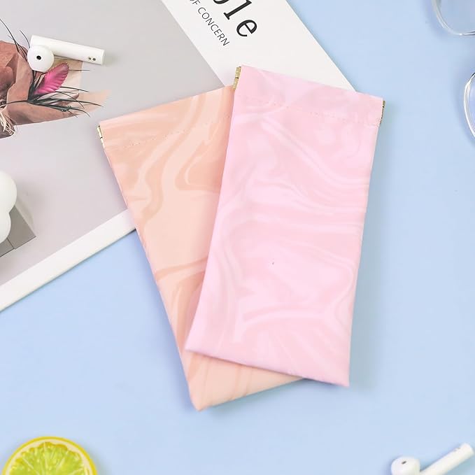 Double Eyeglass Case Soft Dual Glasses Case for Women Men Travel Squeeze Top Sunglasses Cases Eyeglasses Pouch
