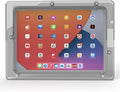 TABcare Anti-Theft Acrylic VESA Enclosure for Apple iPad Pro 11" 1st, 2nd, 3rd, 4th gen. with Free Wall Mount Kit & 90-Degree Angle USB C Cable (iPad Pro 11 1/2/3/4, Clear)